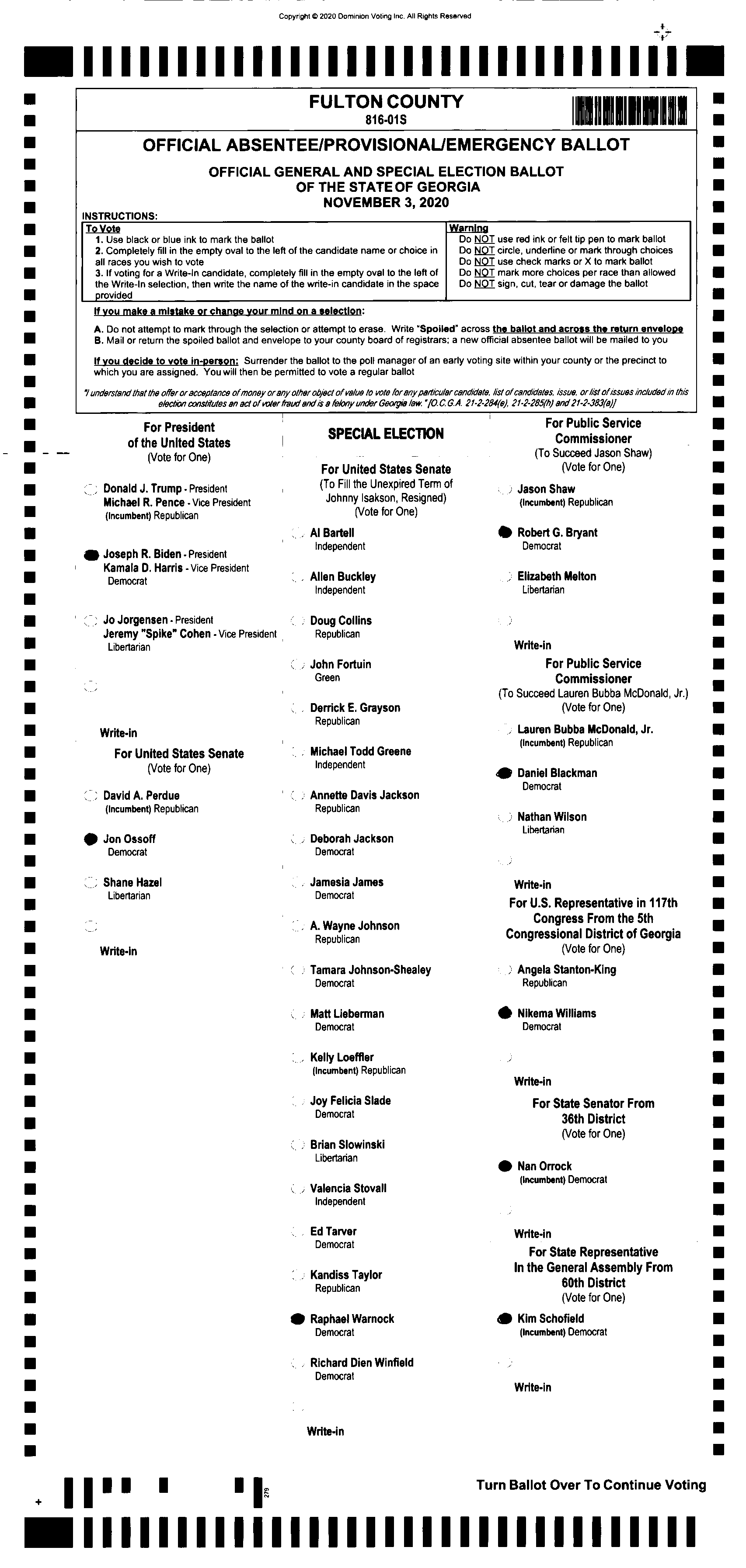 Source Ballot